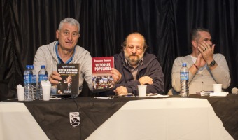 GUSTAVO CAMPANA Y FERNANDO BORRONI PRESENTARON SUS LIBROS EN LA CASA DE LA CULTURA