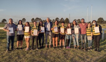 EL RUGBY FEMENINO GESELINO SALI CAMPEN EN MAR DEL PLATA