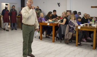 VOLVI EL TRADICIONAL ALMUERZO EN EL CENTRO DE JUBILADOS