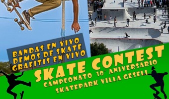 LLEGA EL CAMPEONATO 10 ANIVERSARIO DEL SKATEPARK