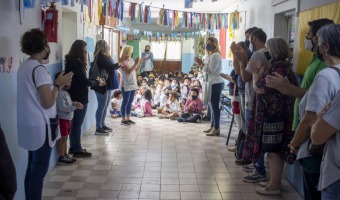 NUEVOS BAOS EN LA ESCUELA PRIMARIA 6 EVA PERN