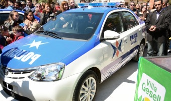 Entrega de unidades mviles para seguridad