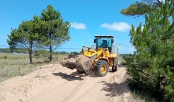 COMENZARON LOS TRABAJOS PARA LA NUEVA PLAZA DUNAS DEL OESTE