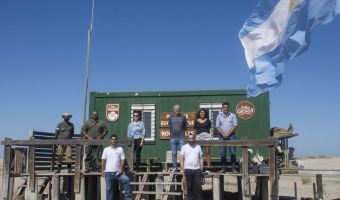 AUTORIDADES DE MEDIO AMBIENTE DE LA PROVINCIA RECORRIERON LA RESERVA FARO QUERAND