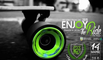 Disfrut el viaje en longboard