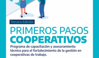 LTIMOS DAS DE INSCRIPCIN PARA LA TERCERA EDICIN DE PRIMEROS PASOS COOPERATIVOS