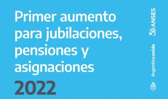 LAS JUBILACIONES, PENSIONES Y ASIGNACIONES AUMENTARN UN 12,28%