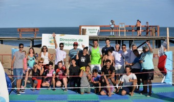 FTBOL, BOXEO Y DIVERSIN EN EL CIERRE DE LA PLAYA DEPORTIVA