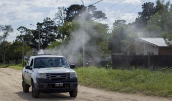 SE REALIZARON FUMIGACIONES PREVENTIVAS EN TODO EL PARTIDO