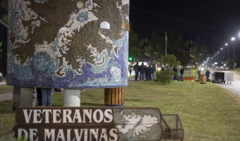 CON UNA VIGILIA, COMENZARON LOS HOMENAJES A 40 AOS DE MALVINAS