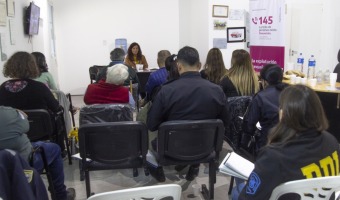 EL COMIT DE LUCHA CONTRA LA TRATA BRIND UNA CHARLA A FUNCIONARIOS MUNICIPALES Y POLICIALES