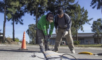 NUEVOS REDUCTORES DE VELOCIDAD EN EL BOULEVARD