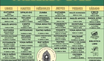CONTINA ABIERTA LA INSCRIPCIN A LOS TALLERES EN LA CASA DE LA CULTURA DE MAR AZUL
