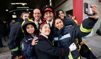 ACTO POR EL DIA NACIONAL DEL BOMBERO VOLUNTARIO EN VILLA GESELL