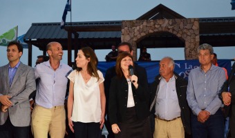 Barrera estuvo en el lanzamiento del operativo Sol