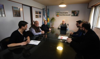 EL INTENDENTE RECIBI AL DELEGADO DE ENACOM REGIN MAR DEL PLATA