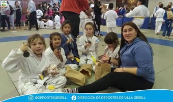 JUDOKAS GESELINOS Y GESELINAS EN LA COPA AMISTAD DE MAR DEL PLATA