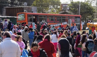 FAMILIAS GESELINAS DISFRUTARON DEL CIERRE DEL MES  DE LAS INFANCIAS