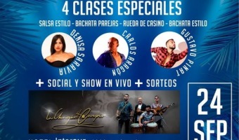 LLEGA EL PRIMER EVENTO DE SALSA Y BACHATA DE VILLA GESELL