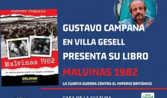 PRESENTACIN DEL LIBRO MALVINAS 1982 EN LA CASA DE LA CULTURA