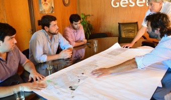 El Subsecretario de Asuntos Municipales estuvo con Barrera