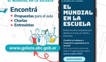 EL MUNDIAL EN LAS ESCUELAS: CONTENIDOS Y ACTIVIDADES EDUCATIVAS DURANTE EL MES DEL CAMPEONATO
