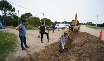 AVANZA SIN PAUSA LA EXPANSIN DE LA RED DE AGUA EN LAS LOCALIDADES DEL SUR