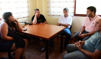 Barrera se reuni con el Sindicato de Trabajadores Municipales
