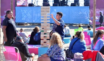 CON MUSICA, DEPORTES Y JUEGOS DIO APERTURA EL PARADOR RECREO