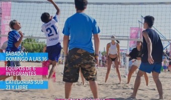 SE VIENEN LOS TORNEOS RELAMPAGOS DE BEACH VOLEY.