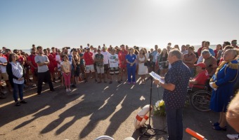 CELEBRACIN POR EL DA DEL GUARDAVIDAS EN EL MUELLE DE PESCADORES