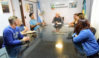 REUNIN DE LA UCIT CON EL INTENDENTE MUNICIPAL