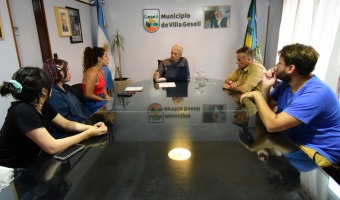 REUNIN POR MEJORAS DE INFRAESTRUCTURA CON ESTUDIANTES DE LA ESCUELA SECUNDARIA N 1