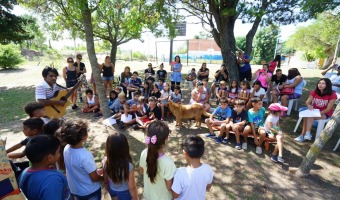 CENTRO COMUNITARIO SUR: MS DE 50 CHICOS Y CHICAS PARTICIPARON DEL CIERRE DE LA COLONIA