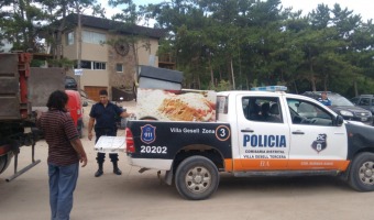 Venta ambulante ilegal en Mar de las Pampas