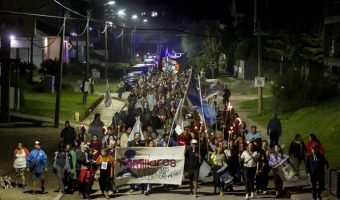 Postales de la jornada del 24 de marzo en Villa Gesell