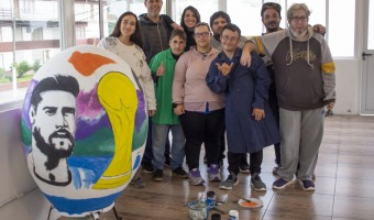 EL TALLER DE INTEGRACIN POR EL ARTE SE SUMA AL FESTEJO POR PASCUAS