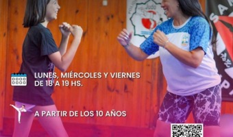 COMENZARON LAS CLASES DE ARTES MARCIALES EN EL POLIDEPORTIVO MUNICIPAL