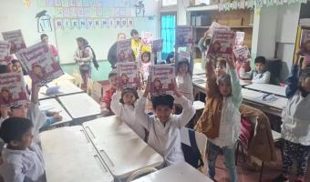 LAS ESCUELAS GESELINAS RECIBIERON LIBROS DEL PROGRAMA APRENDER