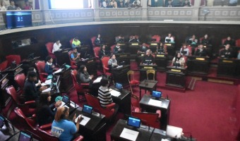 JVENES DEL PROGRAMA ENVIN VILLA GESELL VIAJARON AL SENADO DE LA PROVINCIA