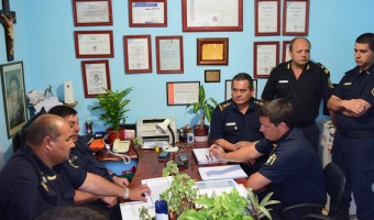 Reunin de planificacin de la cpula policial