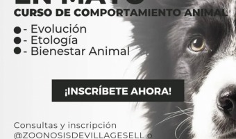 SIGUEN ABIERTAS LAS INSCRIPCIONES AL CURSO SOBRE COMPORTAMIENTO ANIMAL