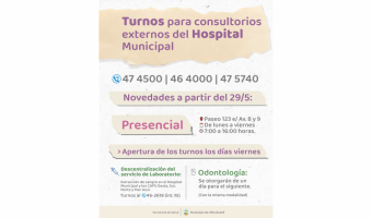 CAMBIO DEL MTODO DE ADQUISICIN DE TURNOS EN CONSULTORIOS EXTERNOS DEL HOSPITAL