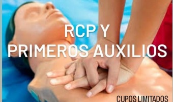 TALLER DE RCP Y PRIMEROS AUXILIOS PARA PERSONAS MAYORES DE 18 AOS