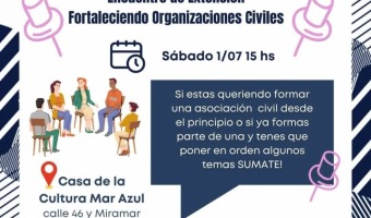 ENCUENTRO DE EXTENSIN FORTALECIENDO ORGANIZACIONES CIVILES