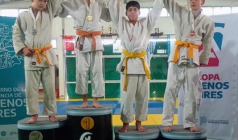 JUDOKAS GESELINOS PRESENTES EN LOS SELECTIVOS EVITA