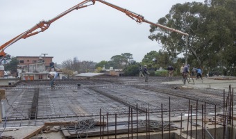 LA OBRA DEL PRXIMO HOSPITAL SUBZONAL CARLOS IDAHO GESELL CONTINA AVANZANDO