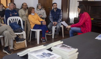 LA PSICLOGA EVA CHIESA PRESENT SUS LIBROS EN EL MUSEO HISTRICO