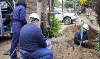 COMENZAMOS A INSTALAR LAS NUEVAS CONEXIONES DE GAS EN MAR AZUL