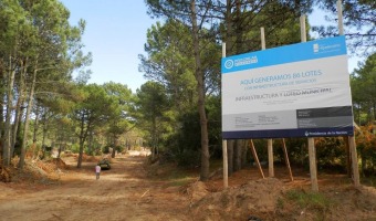 Finalizaron el tendido de red de agua para los lotes Pro.Cre.Ar